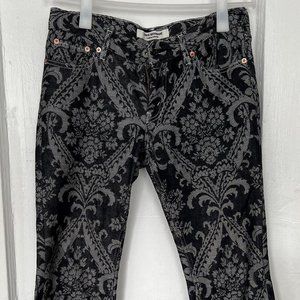 Comme des Garcons Junya Watanabe cropped denim jeans